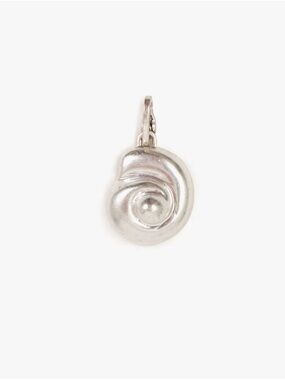 SOLD OUT Clare V nautilus charm NWT $65 silver (chain sold separately)